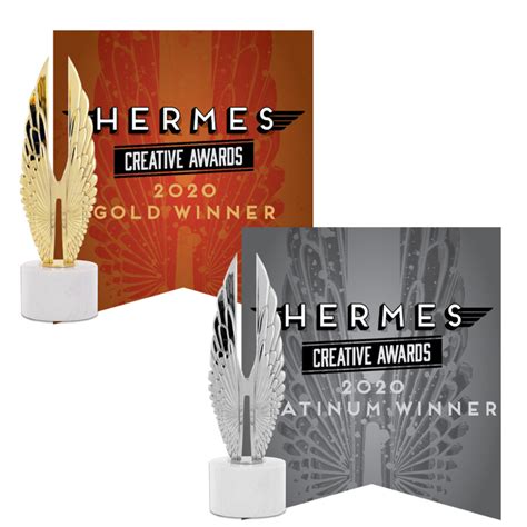 Visibly Connected Wins Platinum & Gold Hermes Creative 